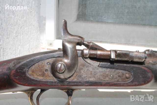 Англииска пушка ''Енфилт'' 1868 г., снимка 4 - Антикварни и старинни предмети - 41435373