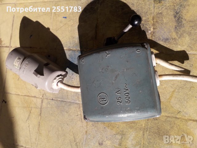 Рьчен пускател25а звезда/триьгьлник, снимка 2 - Резервни части за машини - 41961735