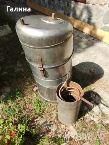 Казан за варене на ракия, дамаджани, спиртомер., снимка 2 - Други стоки за дома - 52224729
