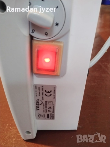 Продавам конвектор Теси мощен икономичен безшумен 2500W., снимка 3 - Отоплителни печки - 52821118