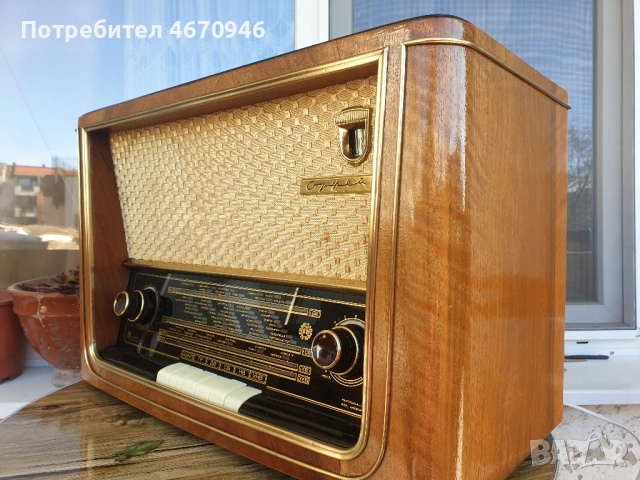 Старинно радио "ОРФЕЙ", снимка 4 - Ресийвъри, усилватели, смесителни пултове - 53539768
