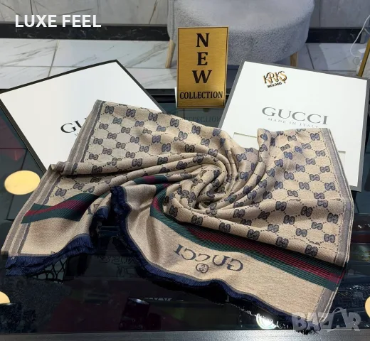 Gucci ✨ Дамски Шалове , снимка 5 - Шалове - 56328950