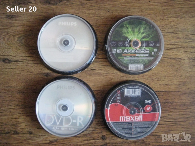 Дискове Philips за запис DVD -R, 4.7 Gb, 120 min, 1-16x, снимка 2 - Други - 51932509