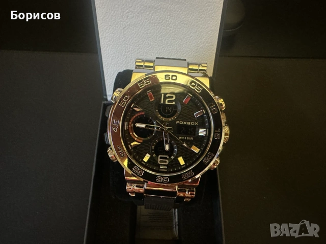 Мъжки спортен часовник FOXBOX – Удароустойчив + Стилна кутия, снимка 8 - Мъжки - 53486709