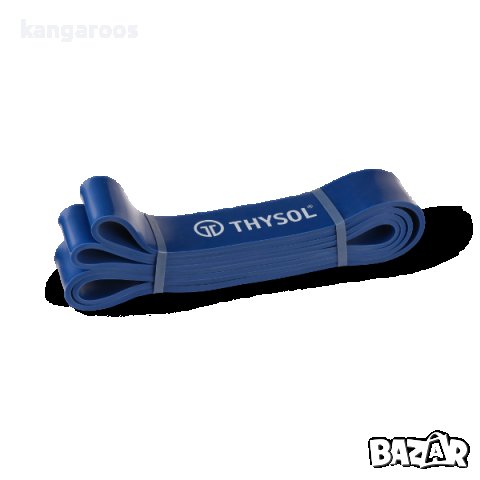 Тренировъчен ластик, лента за упражнения, Power Band Blue 23-55 кг