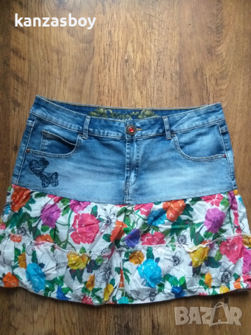 desigual - страхотна пола КАТО НОВА, снимка 3 - Поли - 36130018