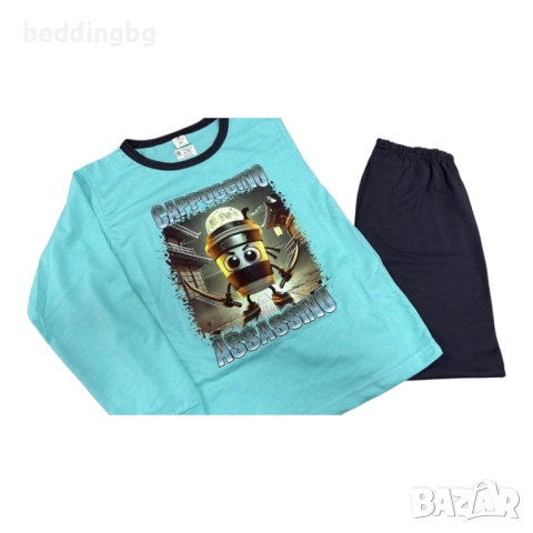 #Детска #Памучна #Пижама с анимационнни герои , снимка 8 - Детски пижами - 33975110