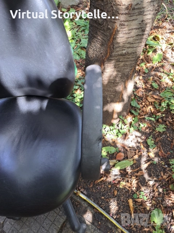 Масивен офис стол - естествена кожа, снимка 10 - Столове за офис - 42562671