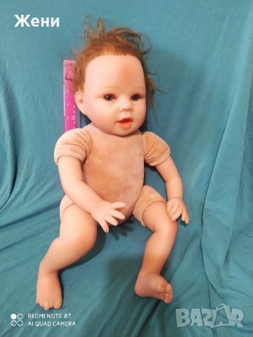 Реалистична Реборн кукла бебе Reborn , снимка 3 - Кукли - 44443030
