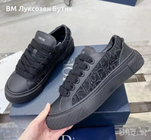 🔥 Луксозни мъжки обувки Christian Dior – ГАРАНТИРАНО качество! 🔥, снимка 2 - Ежедневни обувки - 53632980