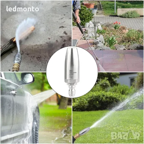 Високонапорна водоструйна дюза от неръждаема стомана за отстраняване на ръжда, снимка 4 - Други инструменти - 47271944