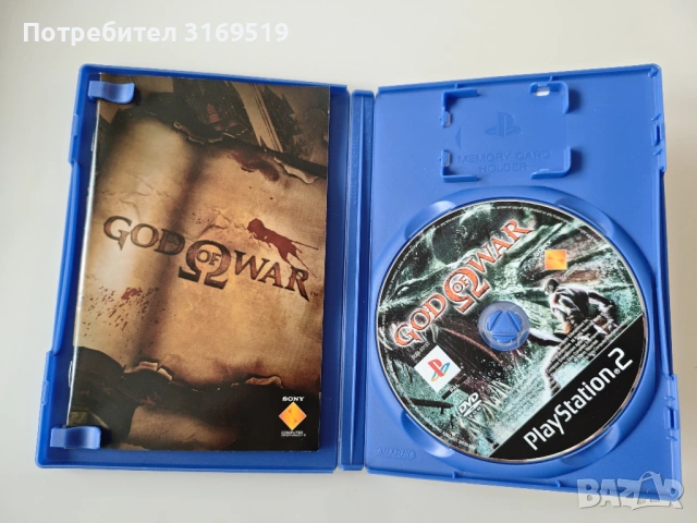 God of War Playstation 2 PS2, снимка 3 - Игри за PlayStation - 53243222