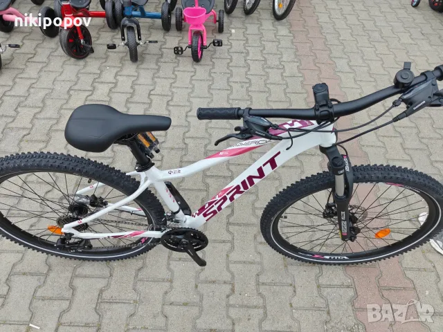 Промо велосипед 27.5" Sprint MAVERICK LADY S бял, снимка 3 - Велосипеди - 56070547