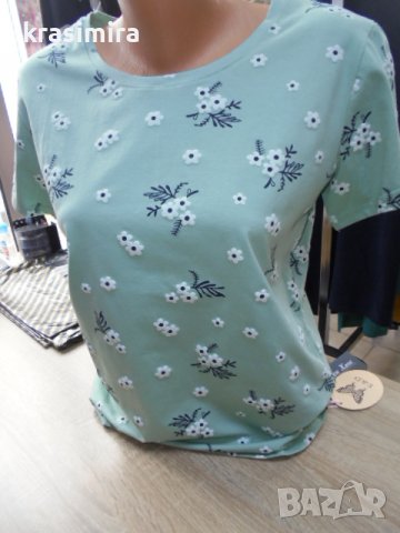 памучни блузки в четири цвята, снимка 4 - Тениски - 40058139