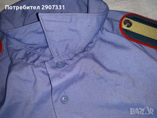 старшинска риза на съветската милиция.1970-80, снимка 6 - Други ценни предмети - 41857965
