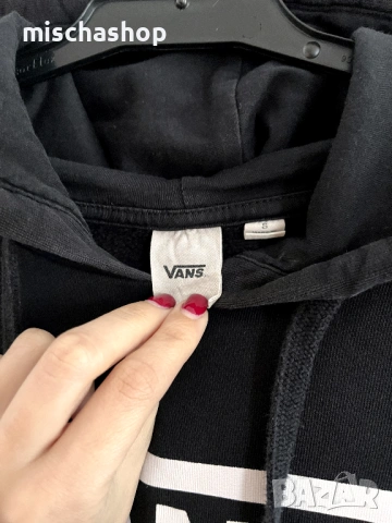 Суичър VANS р-р S, снимка 4 - Суичъри - 53414653