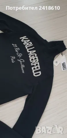 Karl Lagerfeld Merino / Wool /  Mens Size M НОВО! ОРИГИНАЛ! Мъжки Пуловер Поло!, снимка 7 - Пуловери - 48055668