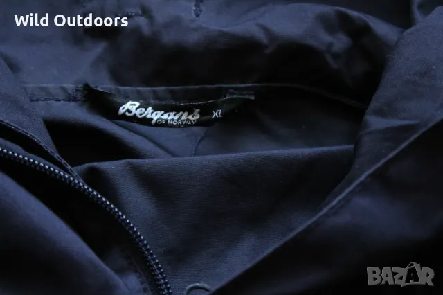 BERGANS Nordmarka anorak - мъжки туристически анорак, размер XL, снимка 3 - Спортни дрехи, екипи - 50072848