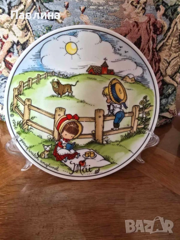 Чиния за стена, снимка 3 - Декорация за дома - 53865592