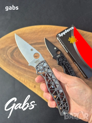 Сгъваем нож Spyderco Edgerati С266,два цвята, снимка 12 - Ножове - 52213794