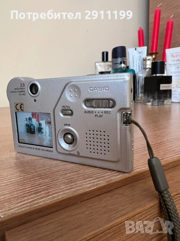 Фотоапарат Casio Exilim Wearable Card Camera 2,0 Mp, снимка 6 - Фотоапарати - 53812807