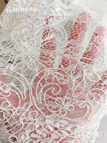 Бяла лятна рокля от дантела, снимка 5 - Рокли - 51240171