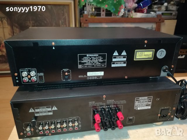 pioneer amplifier+pioneer cd 1402221957, снимка 12 - Ресийвъри, усилватели, смесителни пултове - 35789737