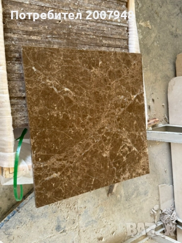 Подпрозоречни первази Мрамор Емперадор - 39 лв. л. м. с фаска и водобран, снимка 3 - Облицовки - 52390371