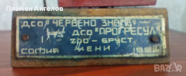 стар плакет плуване жени - бруст 1956 г. , снимка 7 - Антикварни и старинни предмети - 51639915
