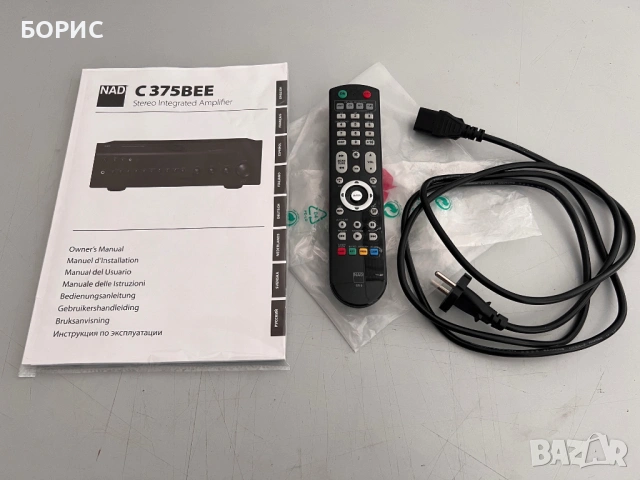 Интегриран усилвател NAD C 375 BEE (+ВСИЧКИ ЕКСТРИ), снимка 9 - Ресийвъри, усилватели, смесителни пултове - 53121608