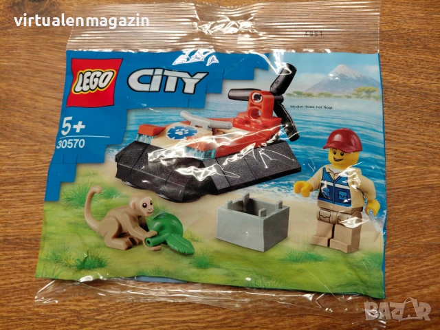 Конструктор Лего - модел LEGO City 60428 - Космически строителен робот, снимка 5 - Конструктори - 48683393