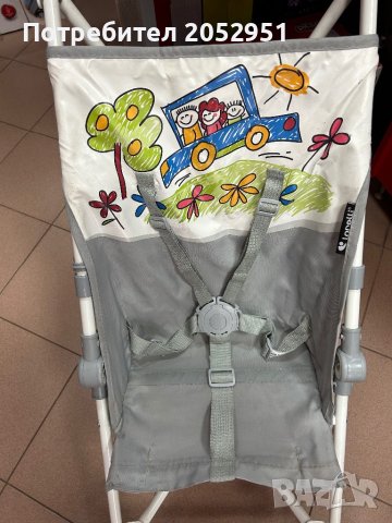 Lorelli лятна количка Flash grey , снимка 5 - Детски колички - 40478293