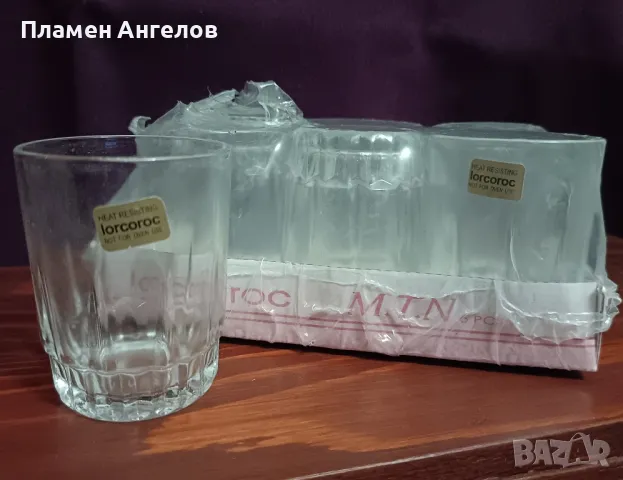 Стъклени чаши за ракия или аперитив. , снимка 2 - Чаши - 48158313