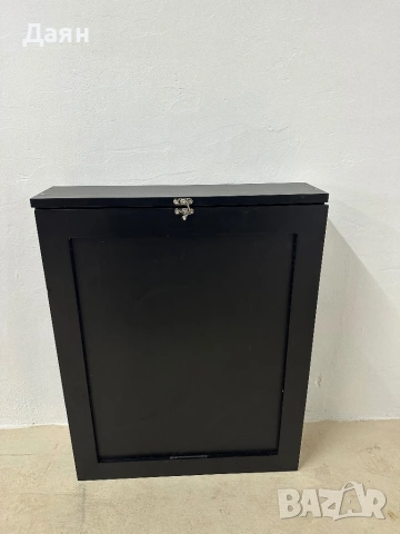 Сгъваемо бюро за стена с дъска COSTWAY, снимка 6 - Бюра - 53366997