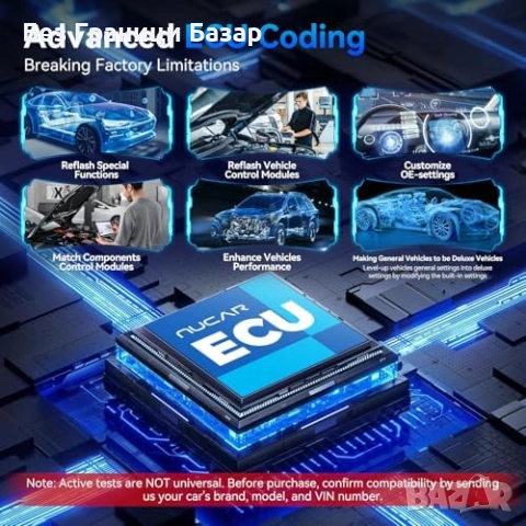 Нова MUCAR 892BT AI OBD2 диагностика пълна система CAN FD DOIP кола сервиз, снимка 5 - Друга електроника - 53794017