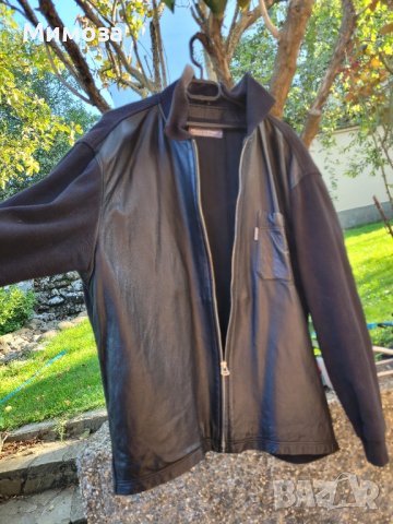 MARC O` POLO естествена кожа м жко черно яке- XXL, снимка 5 - Якета - 42472872