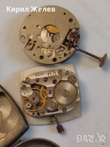 Механизми с циферблат от стари ръчни часовници 52140, снимка 4 - Дамски - 52300160