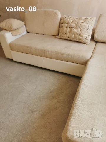 Висок клас ъглов диван Нани, снимка 13 - Дивани и мека мебел - 50623673