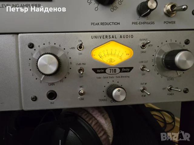 Преамп UAD Twin finity 710 и компресор 1176, снимка 2 - Ресийвъри, усилватели, смесителни пултове - 56187926