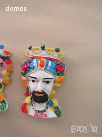 Сет от два броя магнити-мавър от Сицилия, Италия, снимка 6 - Колекции - 47985042
