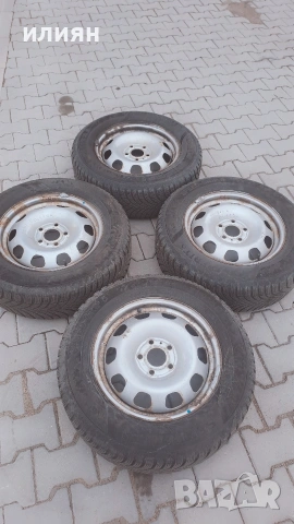 4бр железни джанти 16цола за Dacia Duster 