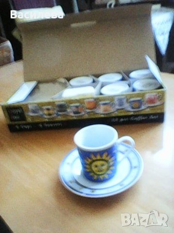 Сервиз за кафе - 6 бр, снимка 2 - Сервизи - 40195380