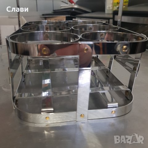 Касетка/щайга за  6 чаши-№42, снимка 3 - Антикварни и старинни предмети - 35788245