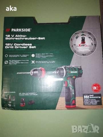12 V Комплект акумулаторна дрелка PBSA 12 E4 С 2 акумулаторни батерий и 75 аксесоари 3 г. гаранция, снимка 13 - Други инструменти - 52651676