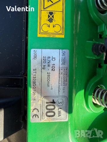Професионална тракторна косачка john deere, снимка 6 - Градинска техника - 53862710