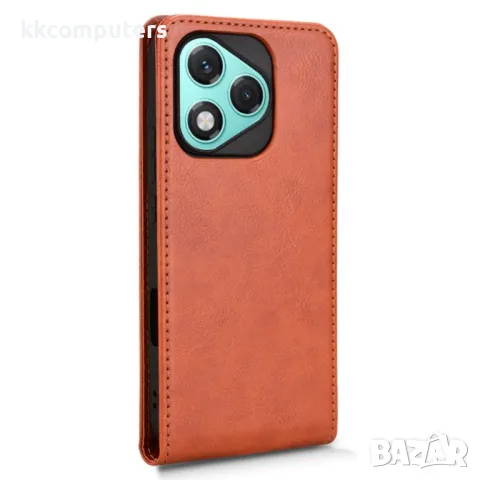 Honor 400 Lite Flip3 Magnetic Кожен Калъф и Скрийн Протектор, снимка 9 - Калъфи, кейсове - 50030598