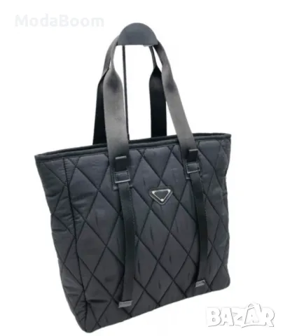 Висококачествена голяма дамска чанта през рамо от текстил, снимка 7 - Чанти - 48763847