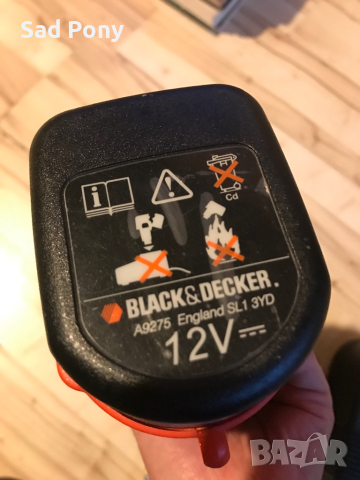 Black & Decker KC1262XC 12 V винтоверт, снимка 2 - Винтоверти - 43050433