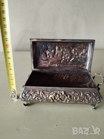 метална кутийка за бижута, снимка 3 - Антикварни и старинни предмети - 41849896