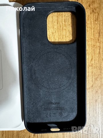 Оригинален силиконов кейс за Apple iphone 14 pro - черен, снимка 4 - Apple iPhone - 40749386